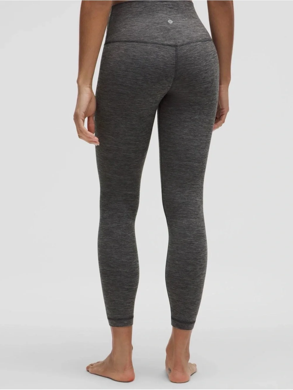 lululemon athletica Dark Charcoal Heather High-Rise Leggings